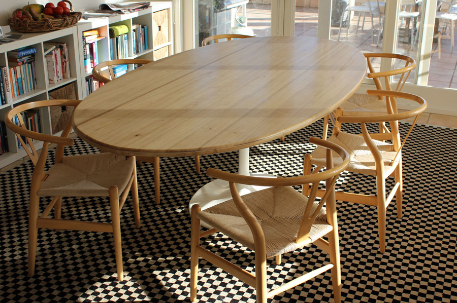 Custom made table top